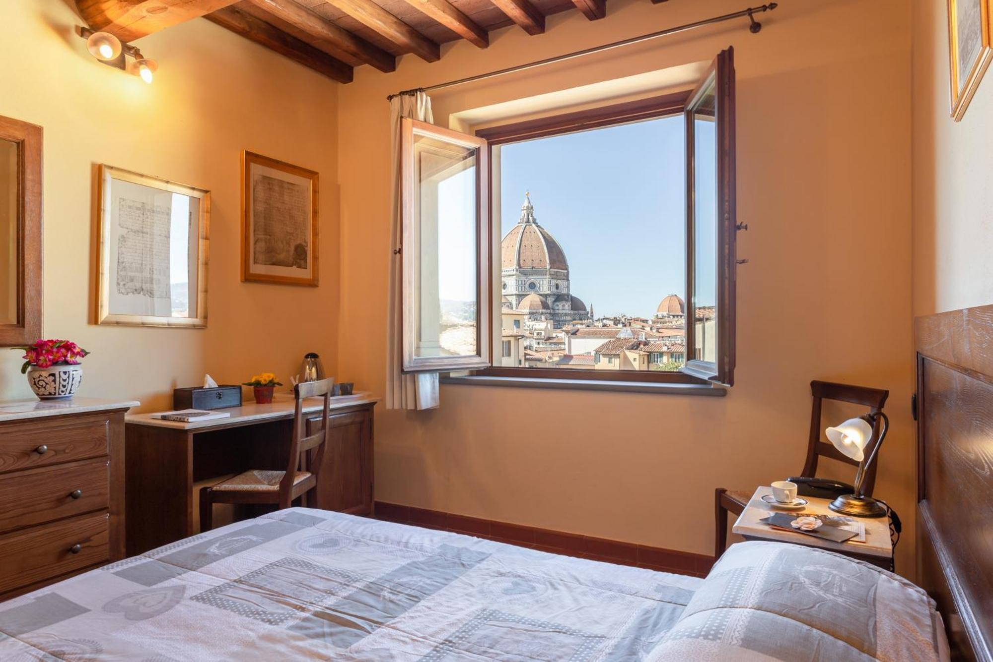 Camera Matrimoniale/Doppia con Letti Singoli con Vista Città